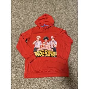 Red My Hero Academia Hoodie Size Youth XL 12